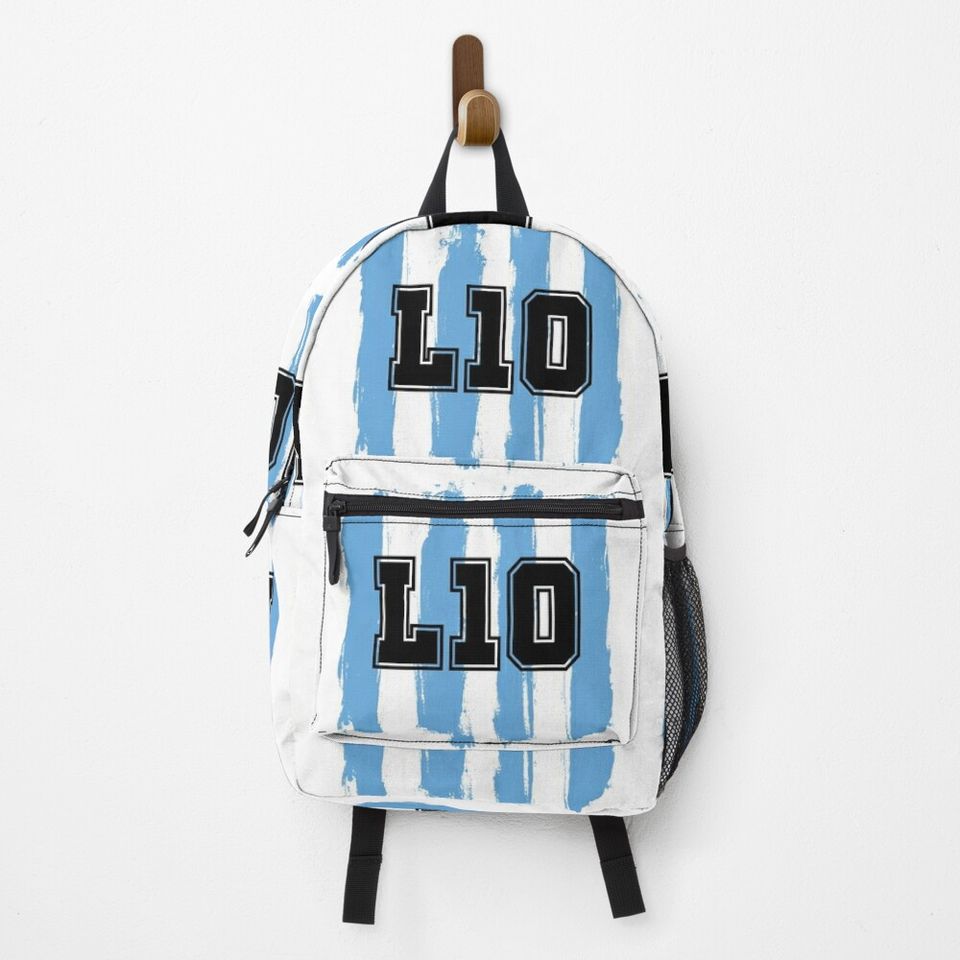 Lio Argentina Mundial Messi Backpack, Messi Design Inspiration , Backpack for Kids, Sports Bag, School Bag