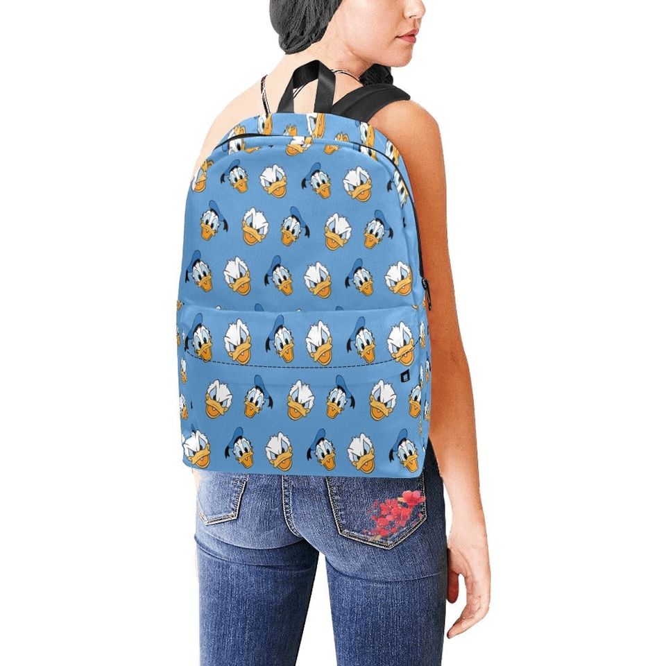Donald Duck Backpack | Donald Duck Book Bag | Disney Princess | Disneyland Backpack | Disney Backpack | Disney Bag | Disney World Bag |