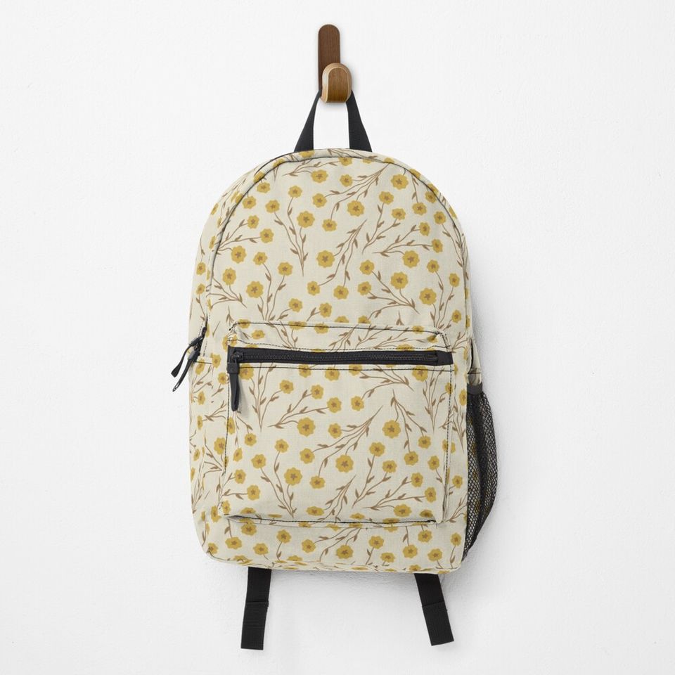 Spring Yellow Flowers Backpack