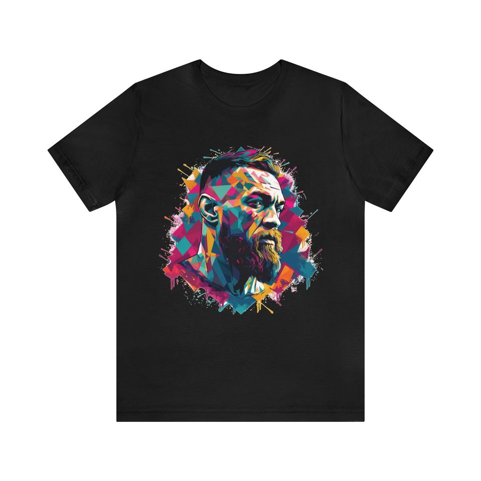 Conor McGregor Graffiti T-Shirt, McGregor T-shirt Gift, McGregor Tee, McGregor shirt, Unisex McGregor Jersey Short Sleeve Tee