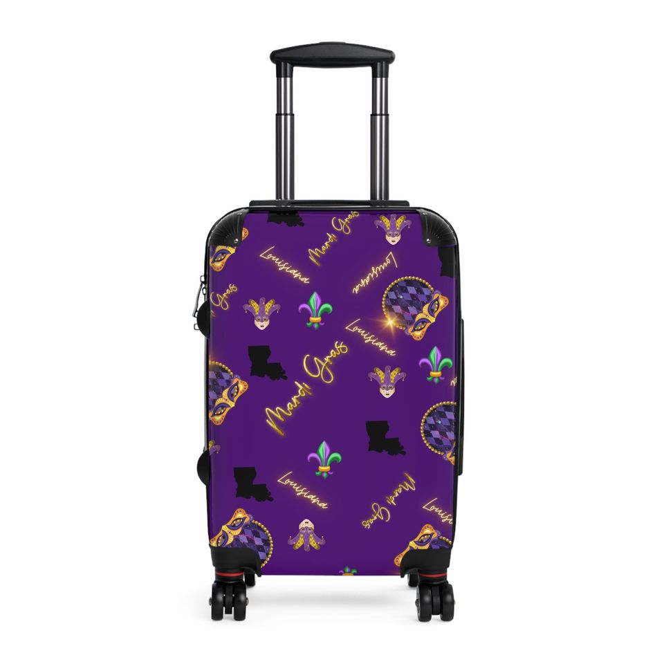 Louisiana Suitcases/ Louisiana Themed Luggage/ Louisiana State