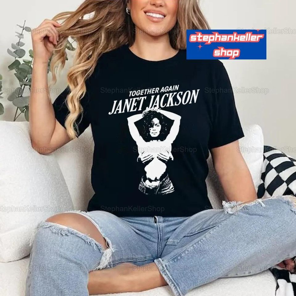 Janet Jackson Together Again Concert Shirt, Janet Jackson Tour 2024 Shirt, Music Tour Shirt, Tour 2024 Shirt, Janet Jackson Shirt, Gift For Fan