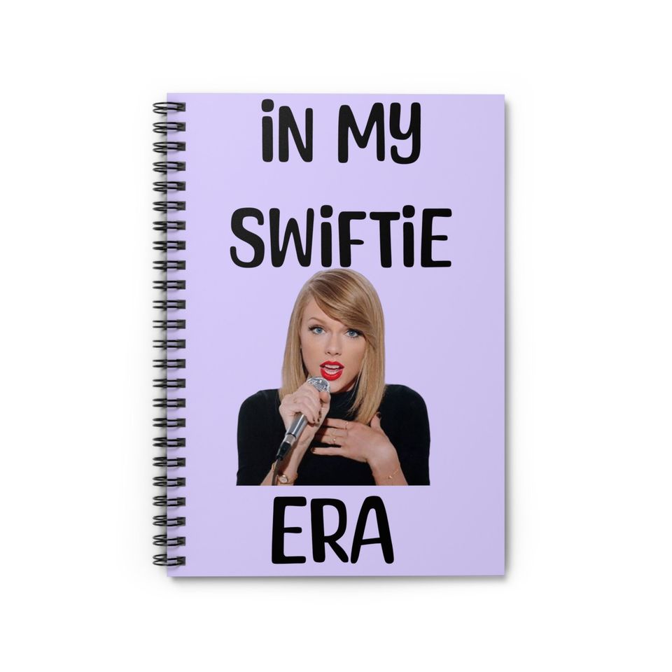In my taylor version Era Lavender Spiral Notebook, Gift For swiftiee, Taylor version Spiral Notebook, Journals Era Inspired Music Fan Notebook