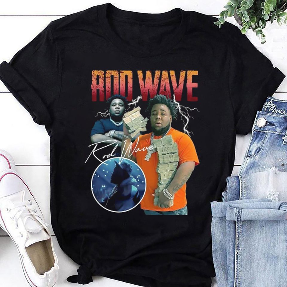 Rod Wave 90s Vintage Tee, Rod Wave Nostalgia Tour 2023 Shirt, Rod Wave Tour Merch, Rod Wave Rapper Shirt, Rod Wave Tee, Rod Wave Fan Shirt