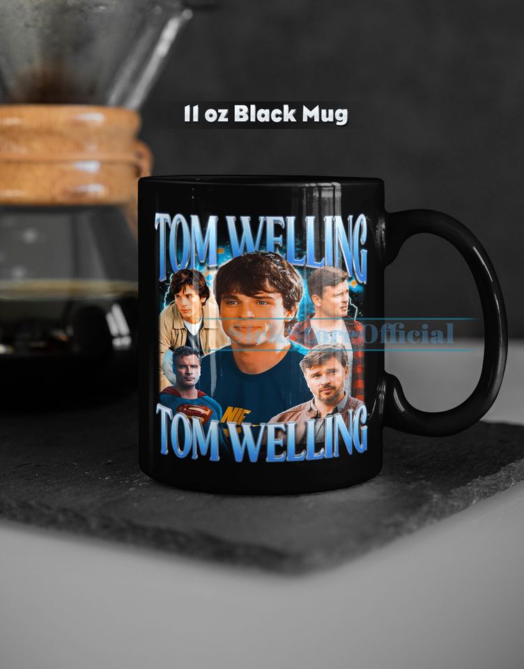 TOM WELLING Coffee Mug, Tom Welling Tea Mug, Tom Welling Drinkware, Tom Welling Mug, Tom Welling Merch Gift, Actor Tom Welling Movies Mug