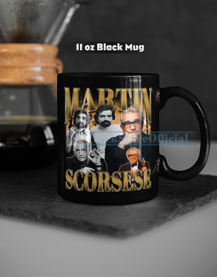 MARTIN SCORSESE Coffee Mug, Martin Scorsese Tea Mug, Martin Scorsese Drinkware, Martin Scorsese Mug, Martin Scorsese Merch Gift