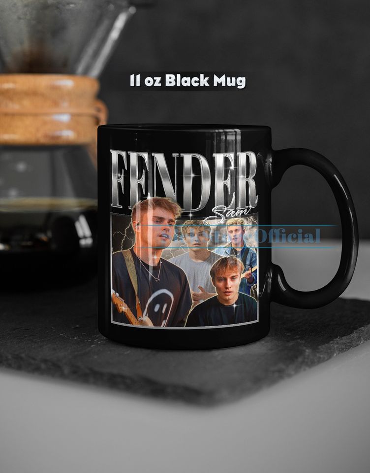 SAM FENDER Coffee Mug, Sam Fender Tea Mug, Sam Fender Drinkware, Sam Fender Mug, Sam Fender Merch Gift, Sam Fender Singer Shirt
