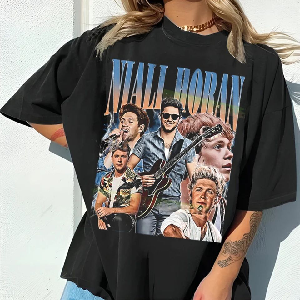 Vintage Niall Horan 90s Shirt, Niall Horan Bootleg T-shirt  | Cotton Short Sleeve Tee | Breathable | Comfortable | Women Summer Casual Shirt