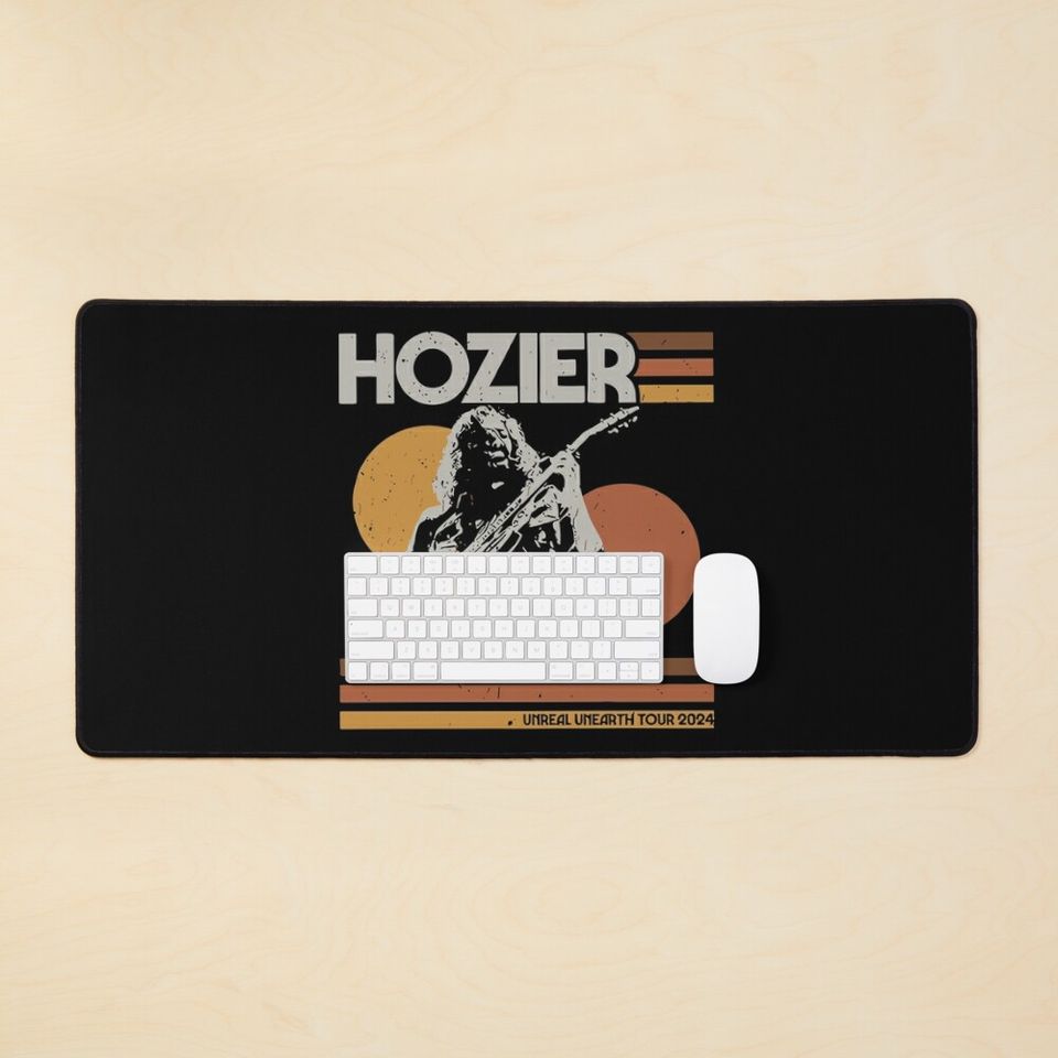 Hozier Unreal Unearth Tour 2024 Desk Mats, Accessories Gifts