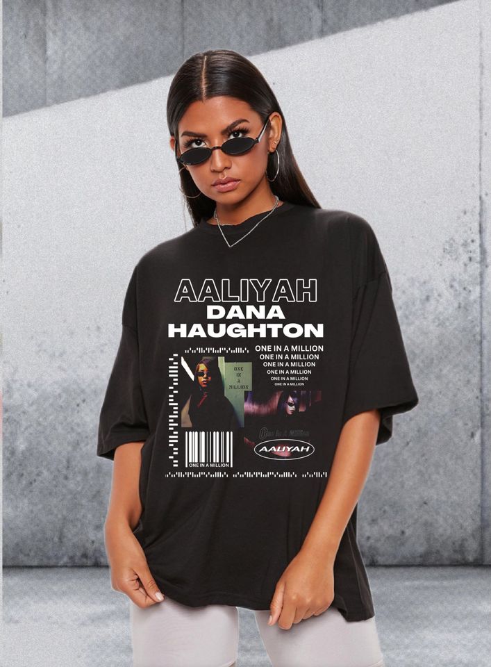 Vintage Style Aaliyah Graphic Tee, Aaliyah Shirt,  Unisex short sleeves heavy cotton shirt multiple colors full size S-5XL shirt, trending hiphop shirt