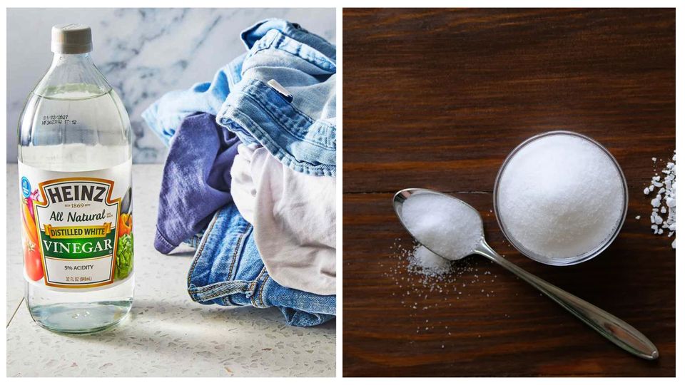 Vinegar solutions for getting yellow stains our of white shirts - home remediies