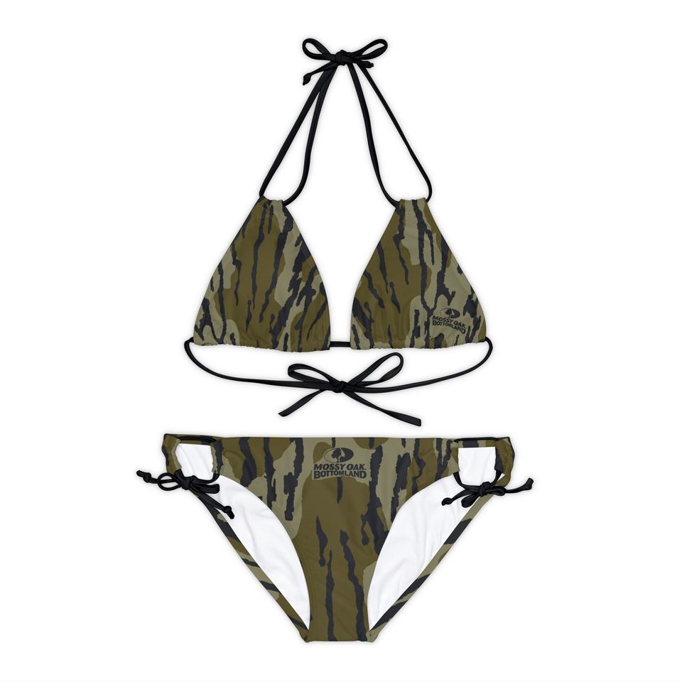 Mossy Oak Bottomland Original Camo - Strappy Bikini Set