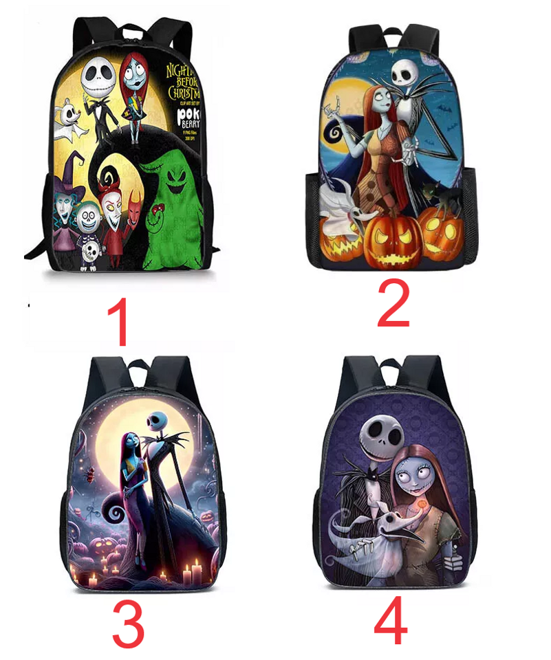 The Nightmare Before Christmas Students Backpack, School Shoulder Bag, Back To School Gift