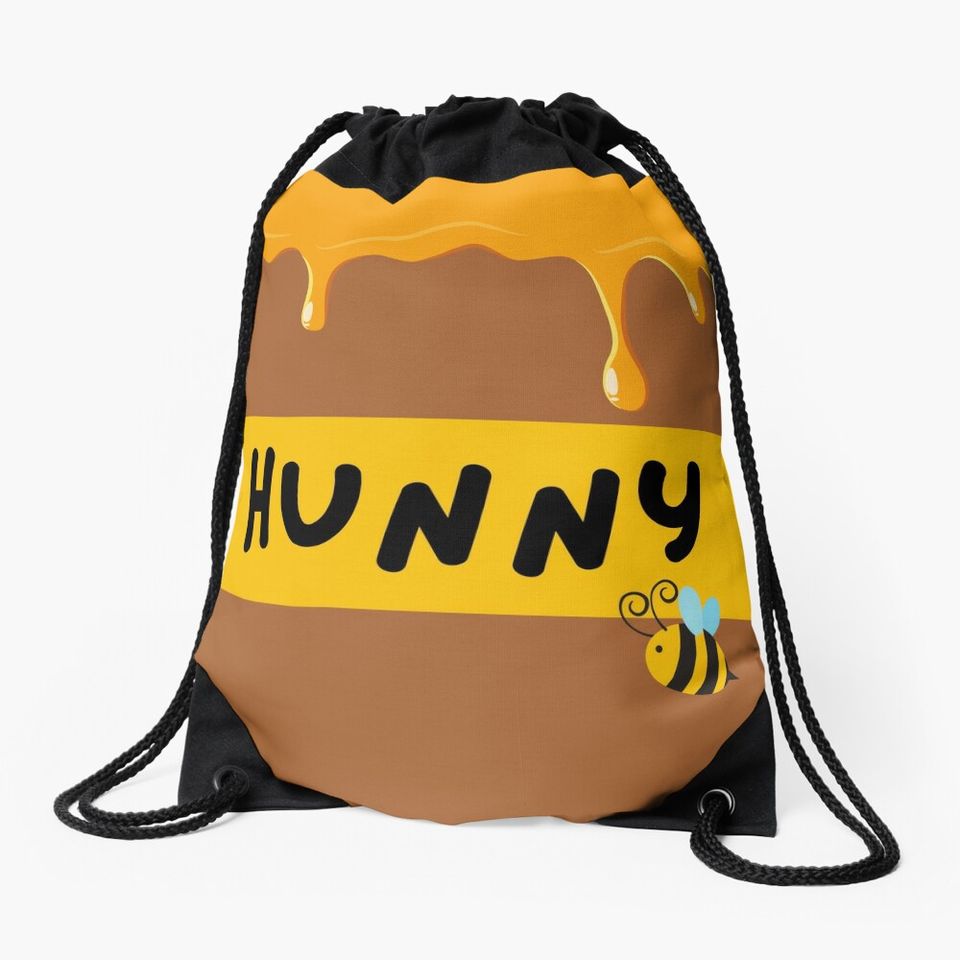 Winnie the Pooh Hunny Pot Drawstring Bag, Gift for Friends