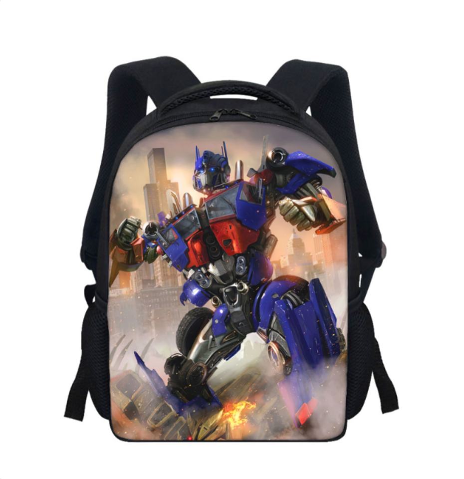 Optimus Prime Robots Transformers Movie Fans Back To School Backpack
