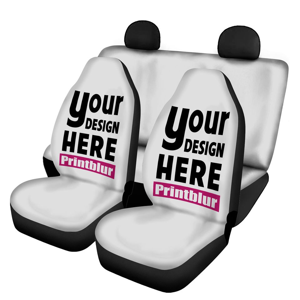 Custom Set Car Front And Rear Seat Covers