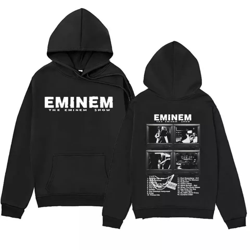 Rapper Eminem Men Women Cotton Hoodie