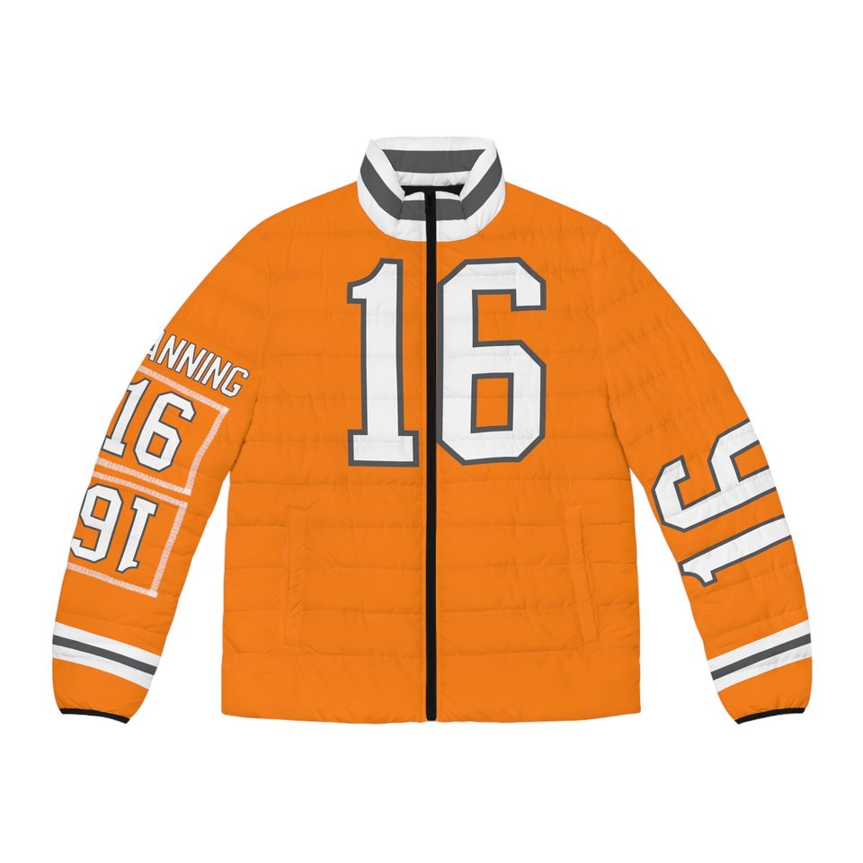 Custom Tennessee Game Day Men's Puffer Coat/ Jacket