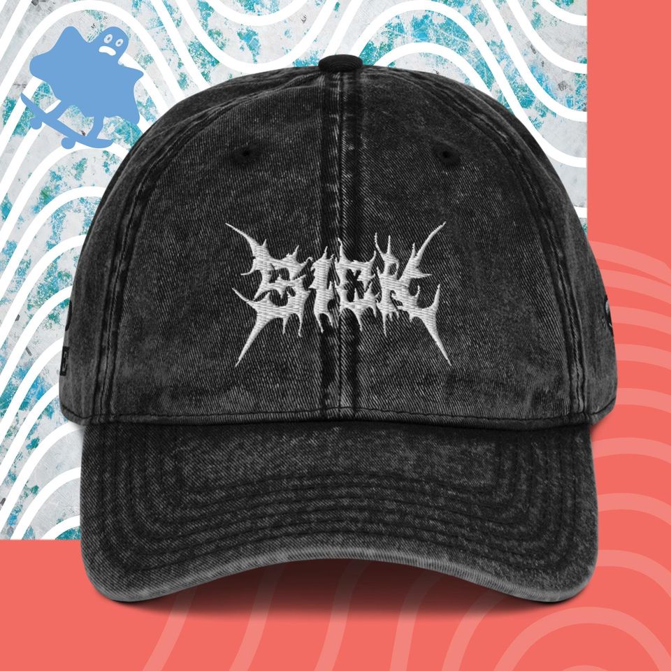 SICK//DRIP | Urban Hipster Hat |Distressed Cotton Baseball Cap