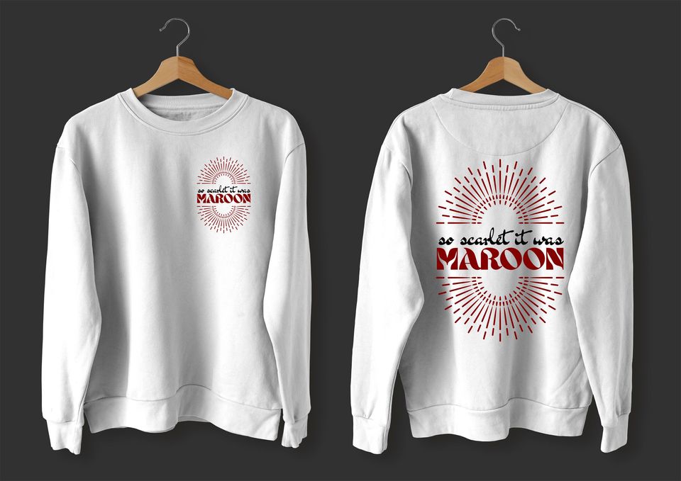 Swift Midnights Maroon Concert Sweatshirt