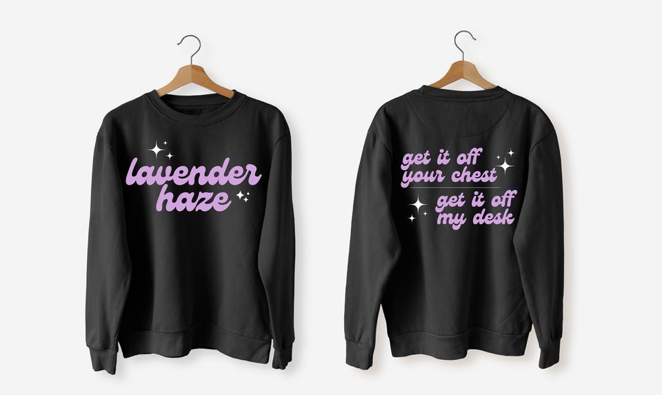 Swift Lavender Haze Concert Shirt Sweatshirt