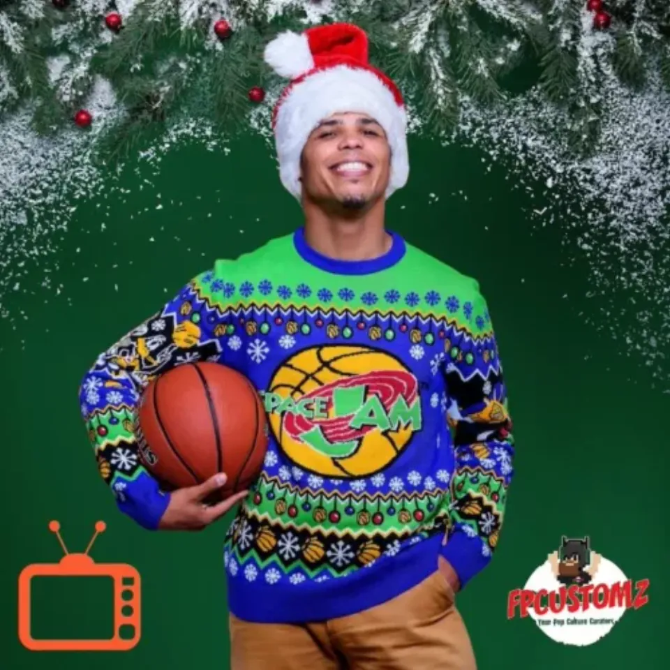Space Jam Christmas Jumper Christmas Ugly Sweater