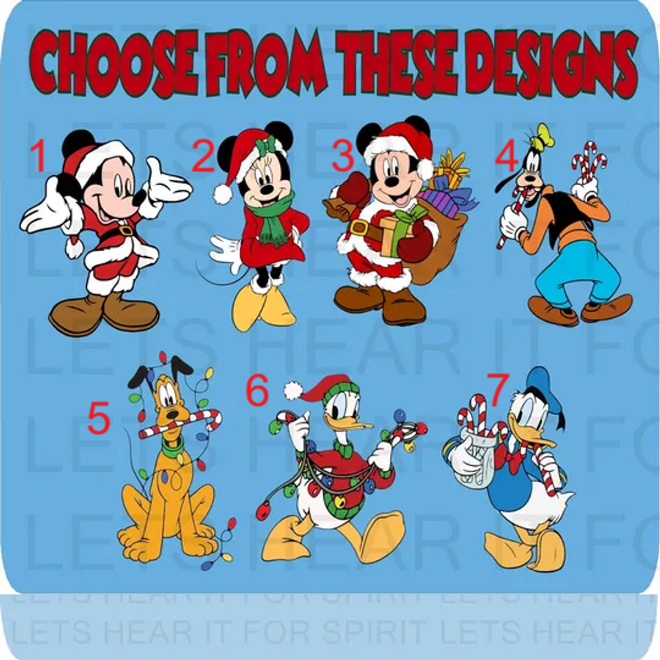 Disney Christmas Polo Shirt