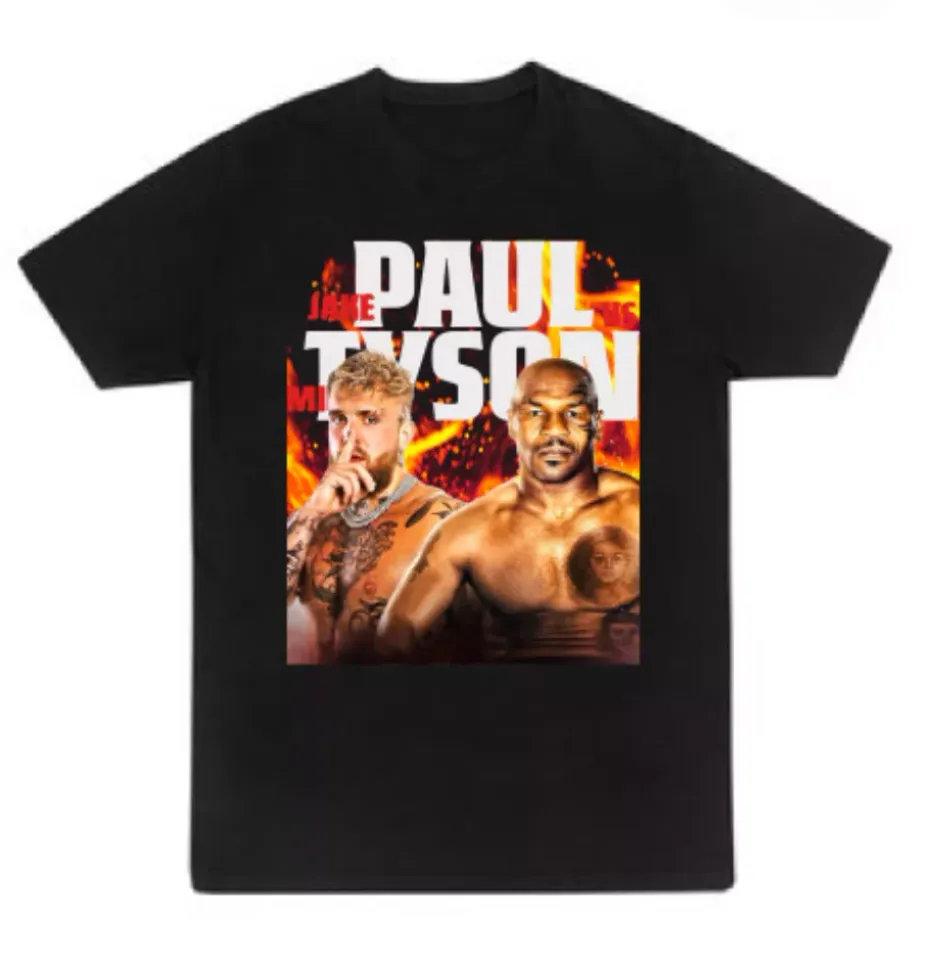 Jake Paul vs Mike Tyson  T shirt Boxing Tee