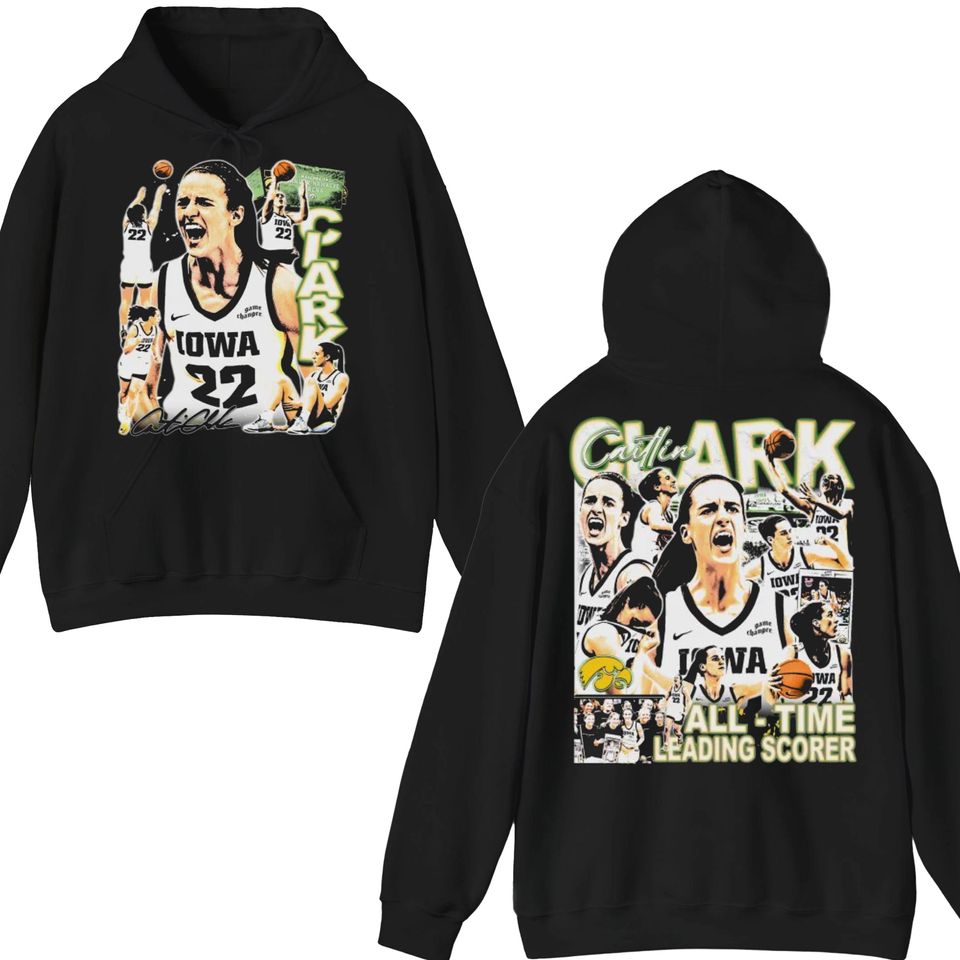 Fever Shirt Caitlin Clark Double Sided Hoodie