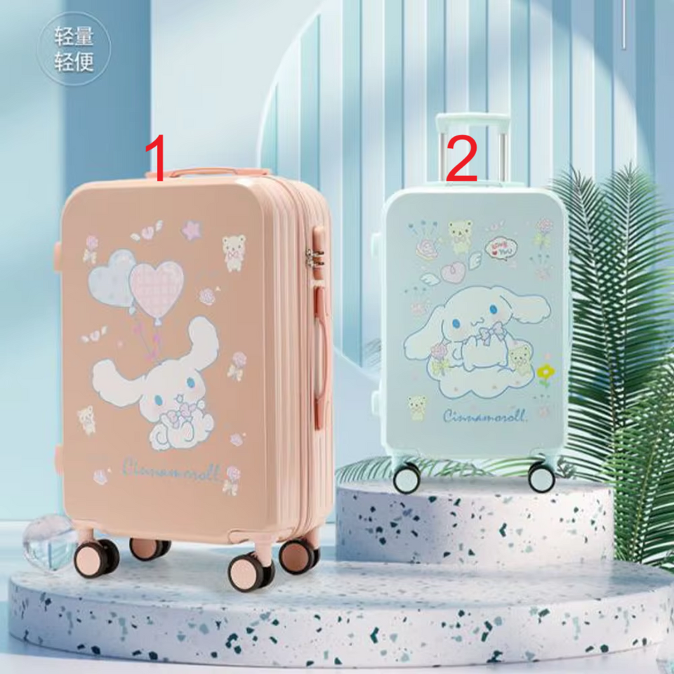 Cinnamoroll Suitcase | Cartoon Luggage | Gift For Kids