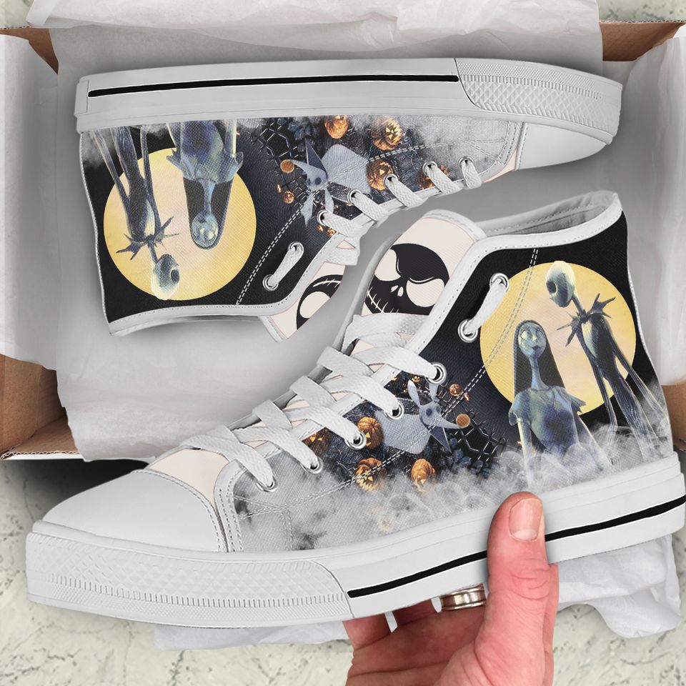 Nightmare of Jack and Sally Sneakers