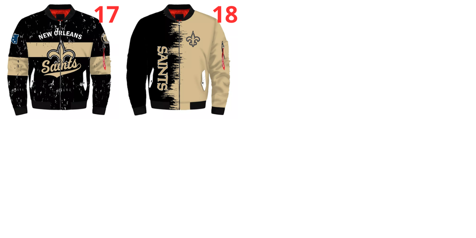 New Orleans Saints Men's Bomber Jacket