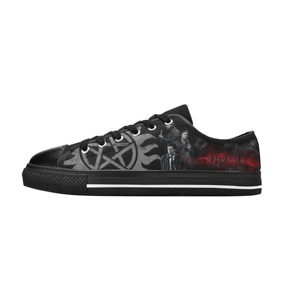 Supernatural Low Top Shoes Sneakers, Supernatural Shoes