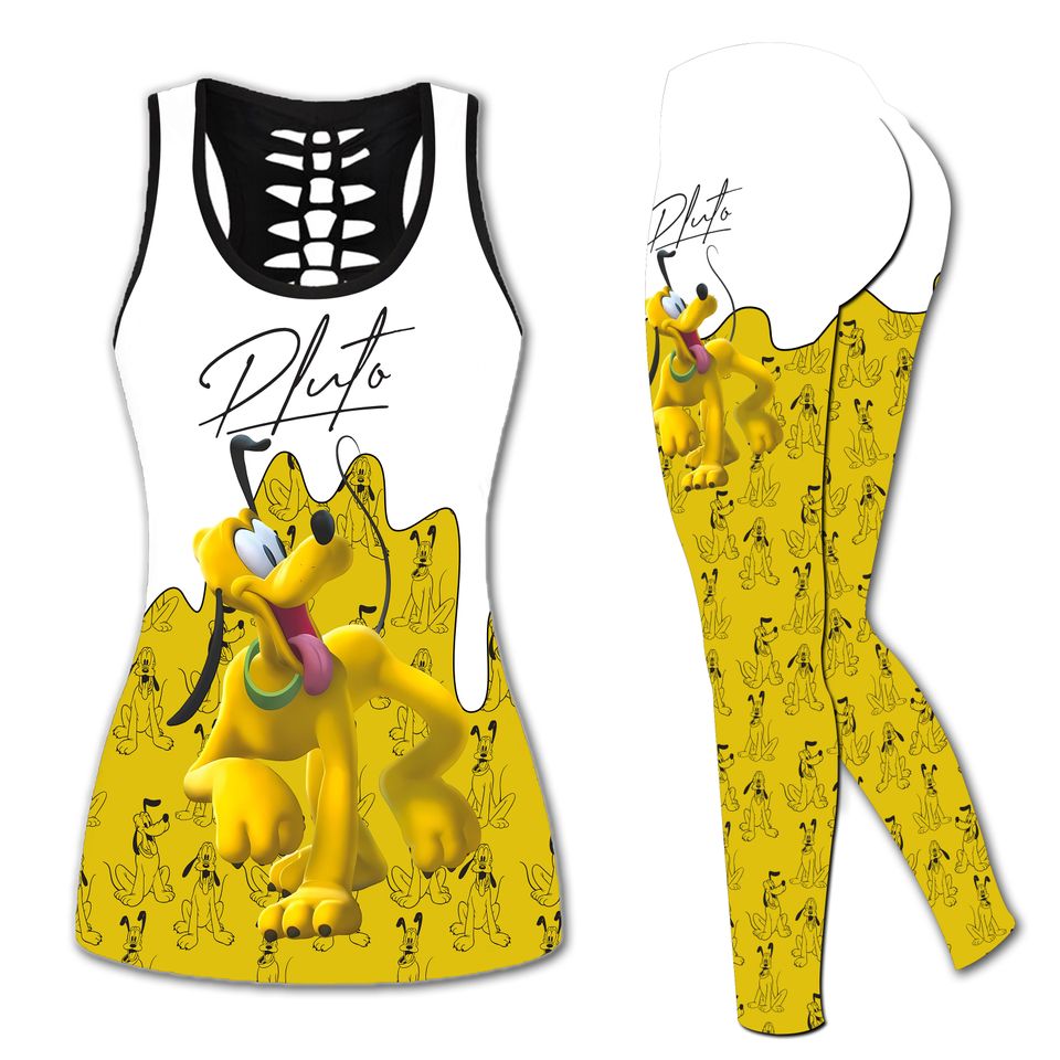 Disney Pluto Tank Top, Disney Pluto Leggings