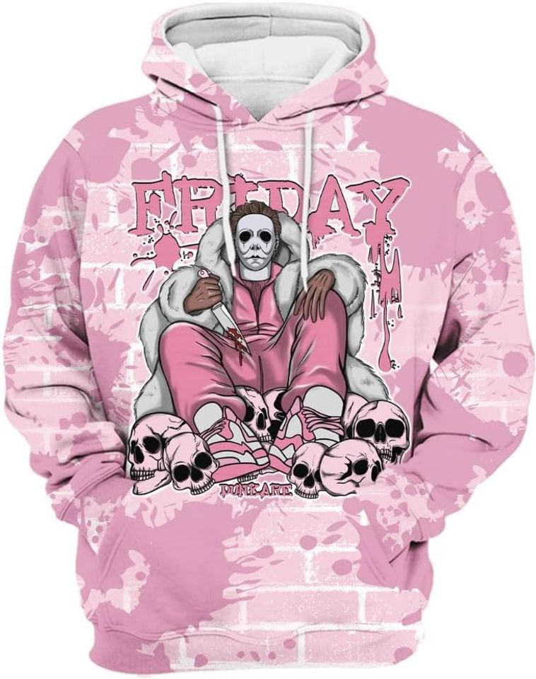 Dunkare Orchid 4s Streetwear 3D Hoodie - Get Tag Sneakers Steppin' Graphic Crack All Over Print Unisex Hoodie