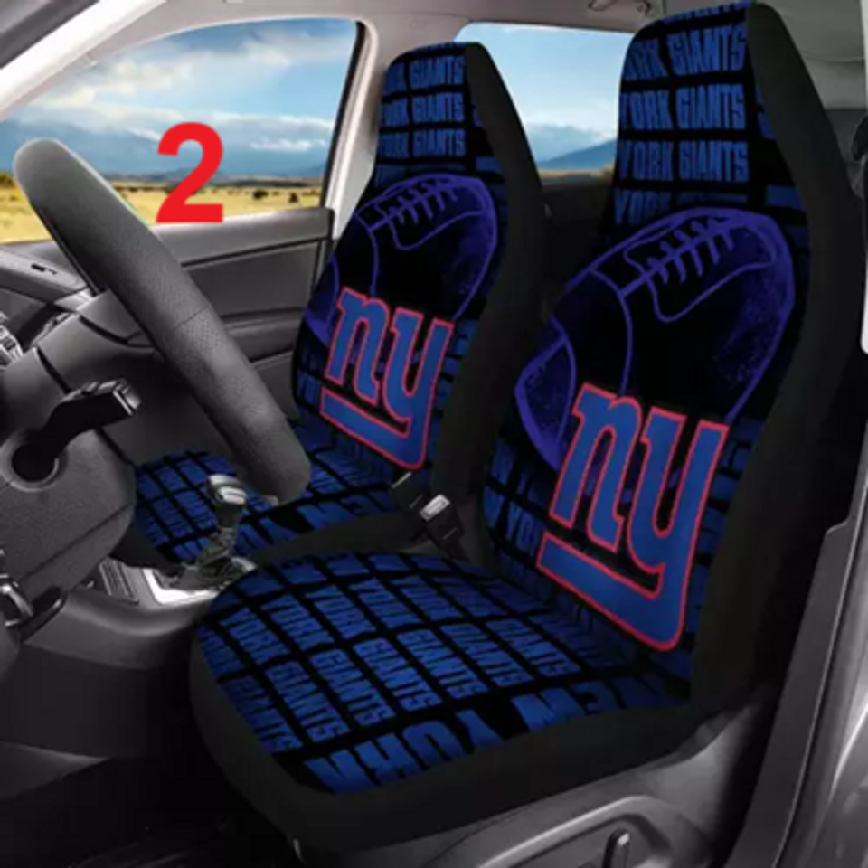 New York Football Car Seat Cover