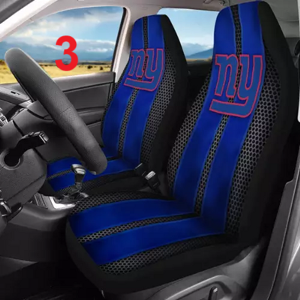 New York Football Car Seat Cover
