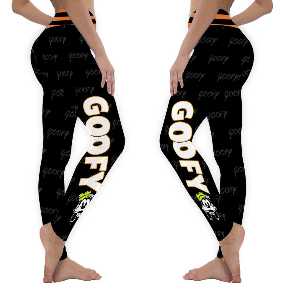 Goofy Pattern Design Hoodie and Leggings Set