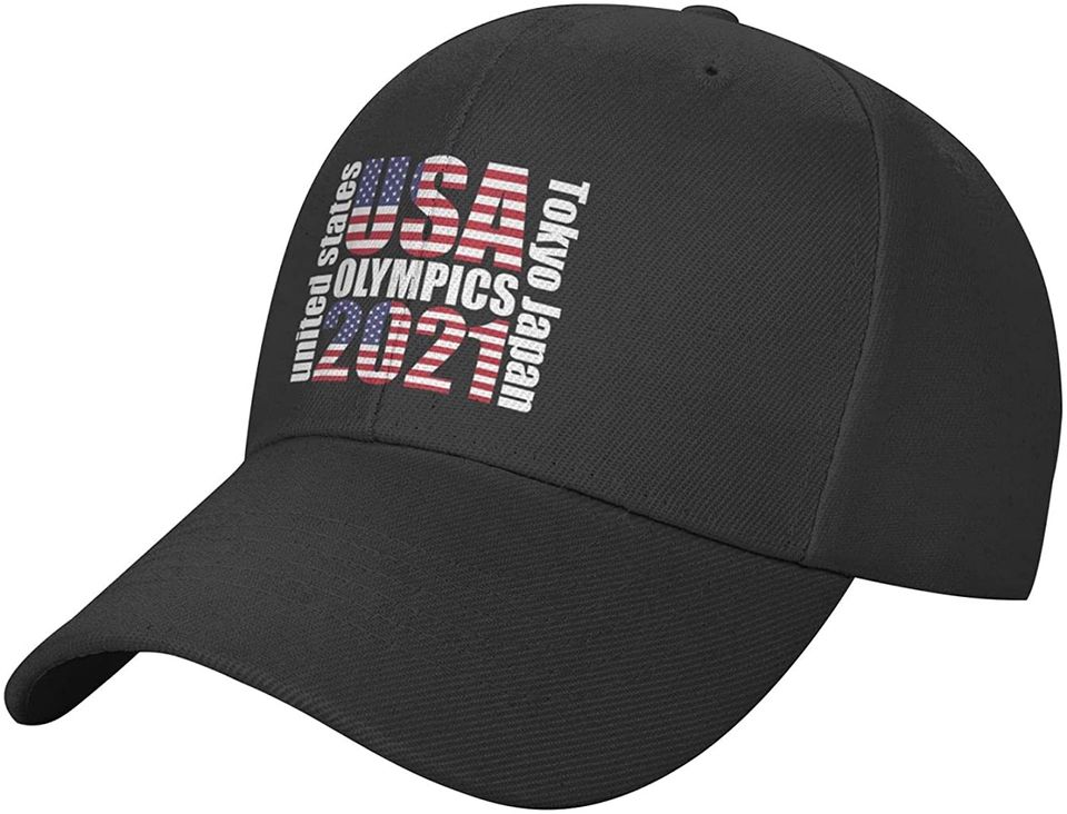 Tokyo Olympics 2021 USA Team Unisex Adjustable Baseball Cap