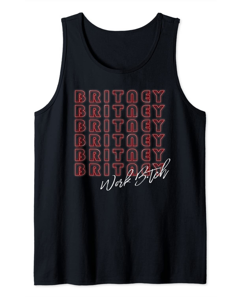 Britney Spears Work Tank Top