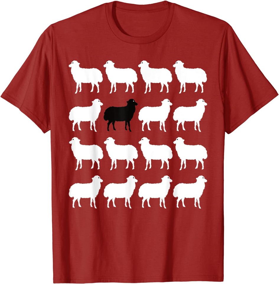 Holiday Black Sheep Sweater Memorabilia Gift T-Shirt