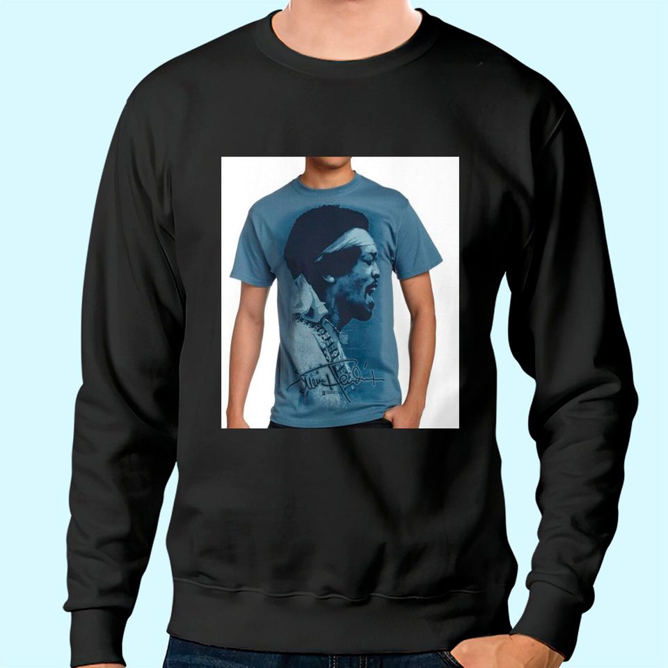 Men's Jimi Hendrix Profile Sweatshirt