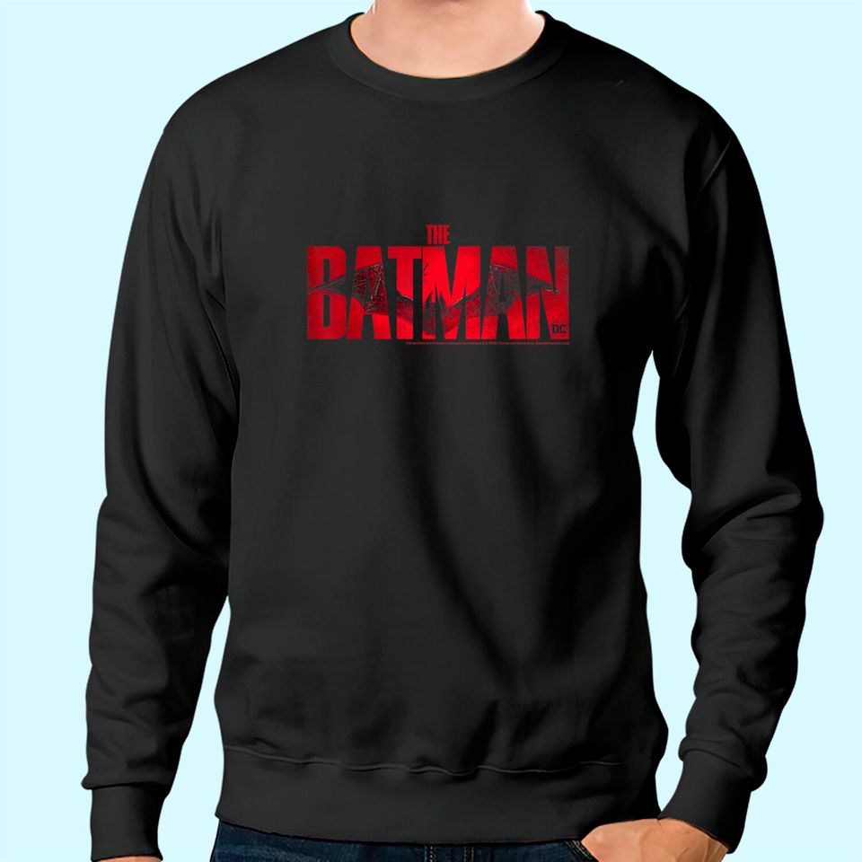 DC Fandome The Batman Red Logo Sweatshirt