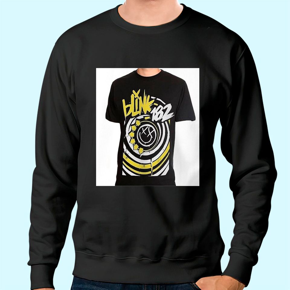 Blink 182  Happy Face Sweatshirt