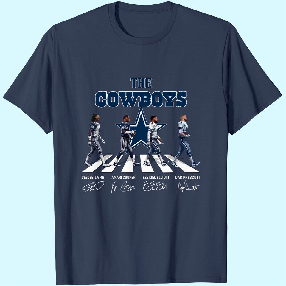Dallas Cowboys Walking Road T-Shirt