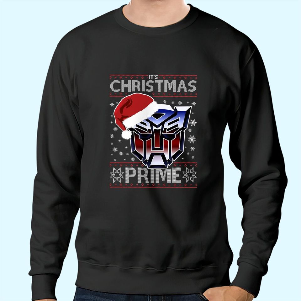 An Autobot Merry Christmas Transformers Essential Sweatshirts