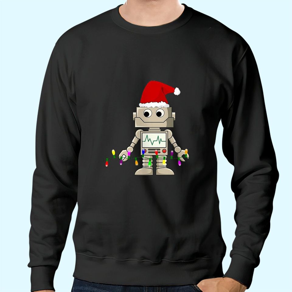 Christmas Robot Essential Sweatshirts