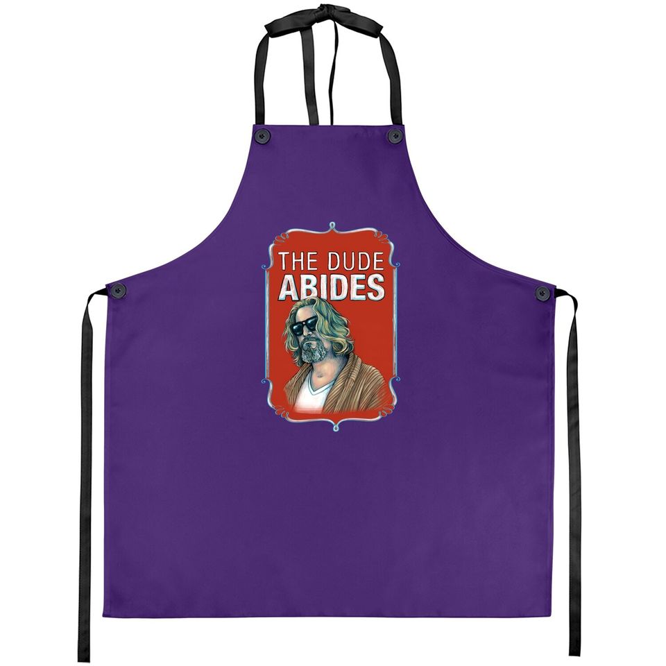 The Big Lebowski The Dude Abides Apron
