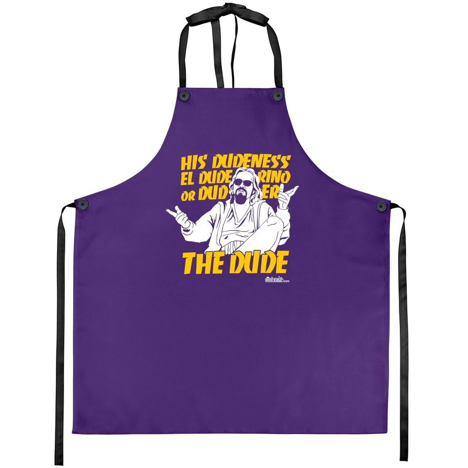 The Big Lebowski The Dude  apron