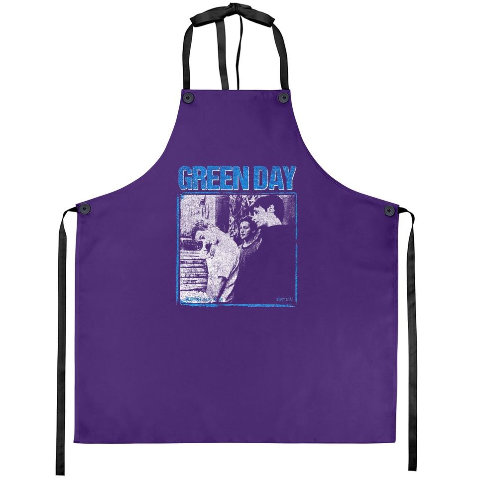 Green Day Photo Block Apron